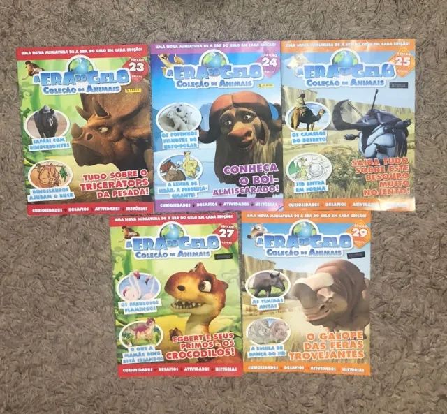 Coleção Com 23 Fascículos A Era Do Gelo + 1 Porta Revista Diversos - Foto 2