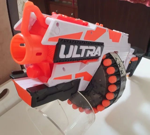 Nerf Ultra One motorizado Hasbro completa com todos os dardos e com caixa - Foto 4