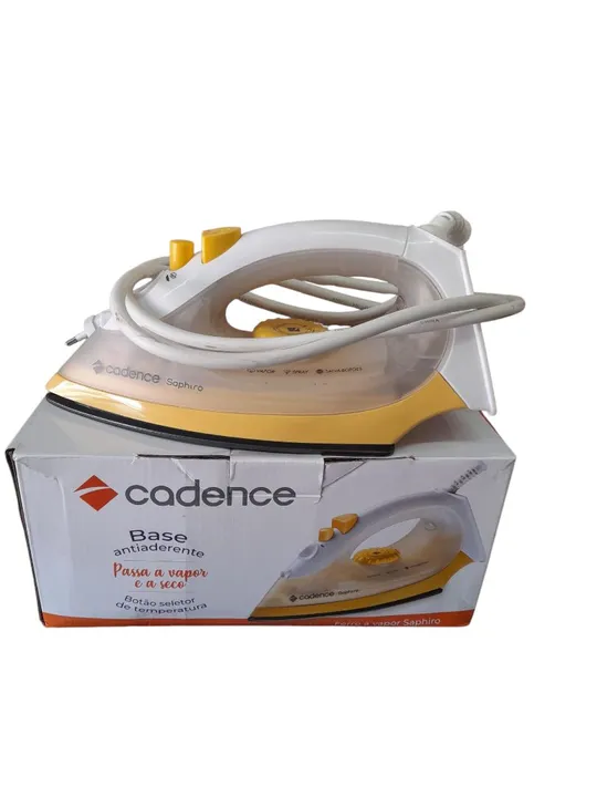 Ferro de Passar Cadence a Vapor e a Seco Saphiro