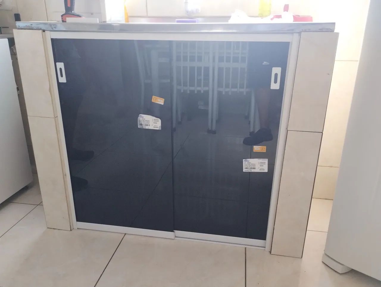 Box em vidro temperado para balcão de pia. - Foto 3