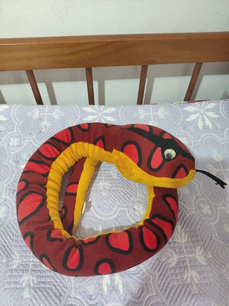 Pelúcia grande de cobra animal 