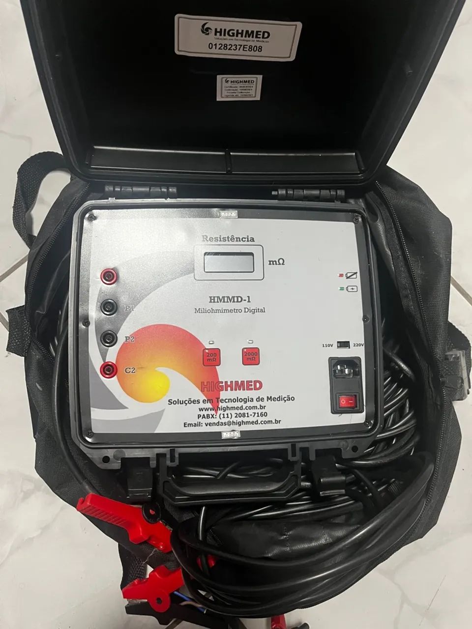 Miliohmimetro HMMD-1 Himed