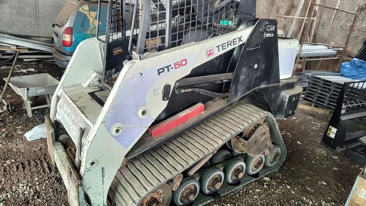 Mini carregadeira terex modelo pt 50 - Foto 3
