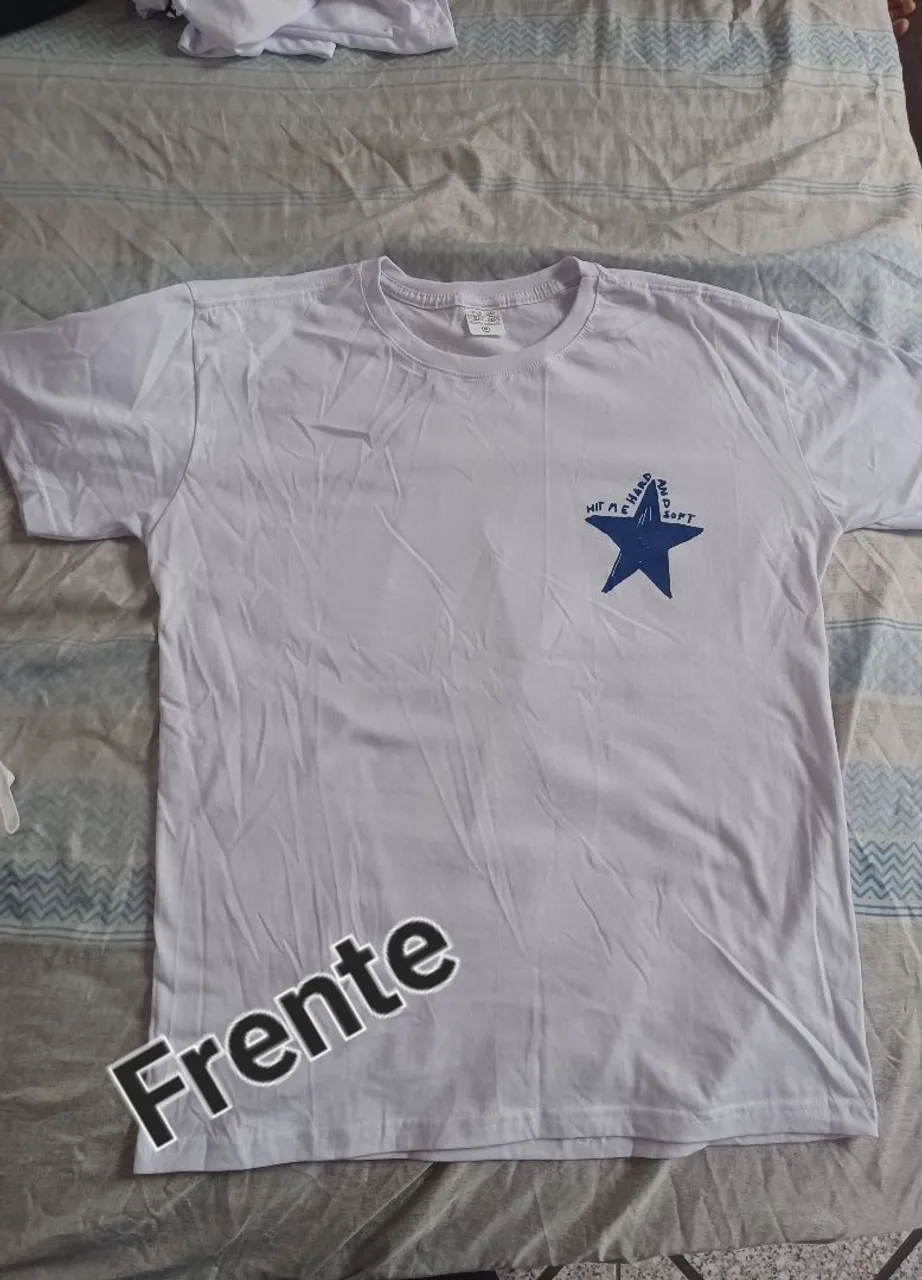 Camisa Masculina Com Estampa Tam P