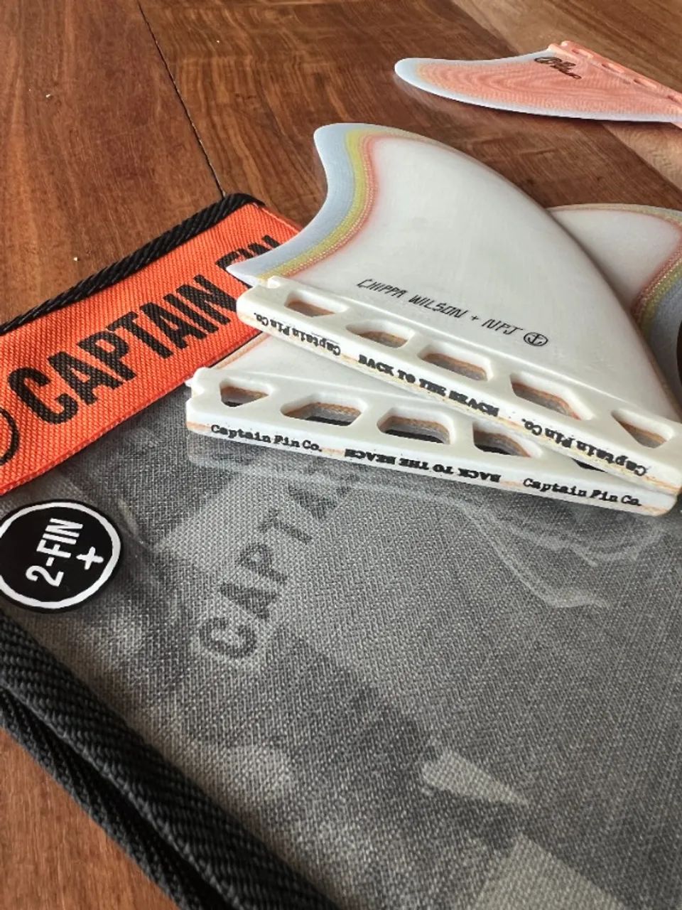 Quilha de Surf Futures Captain Fin Chippa Wilson + NPJ Twin + 1