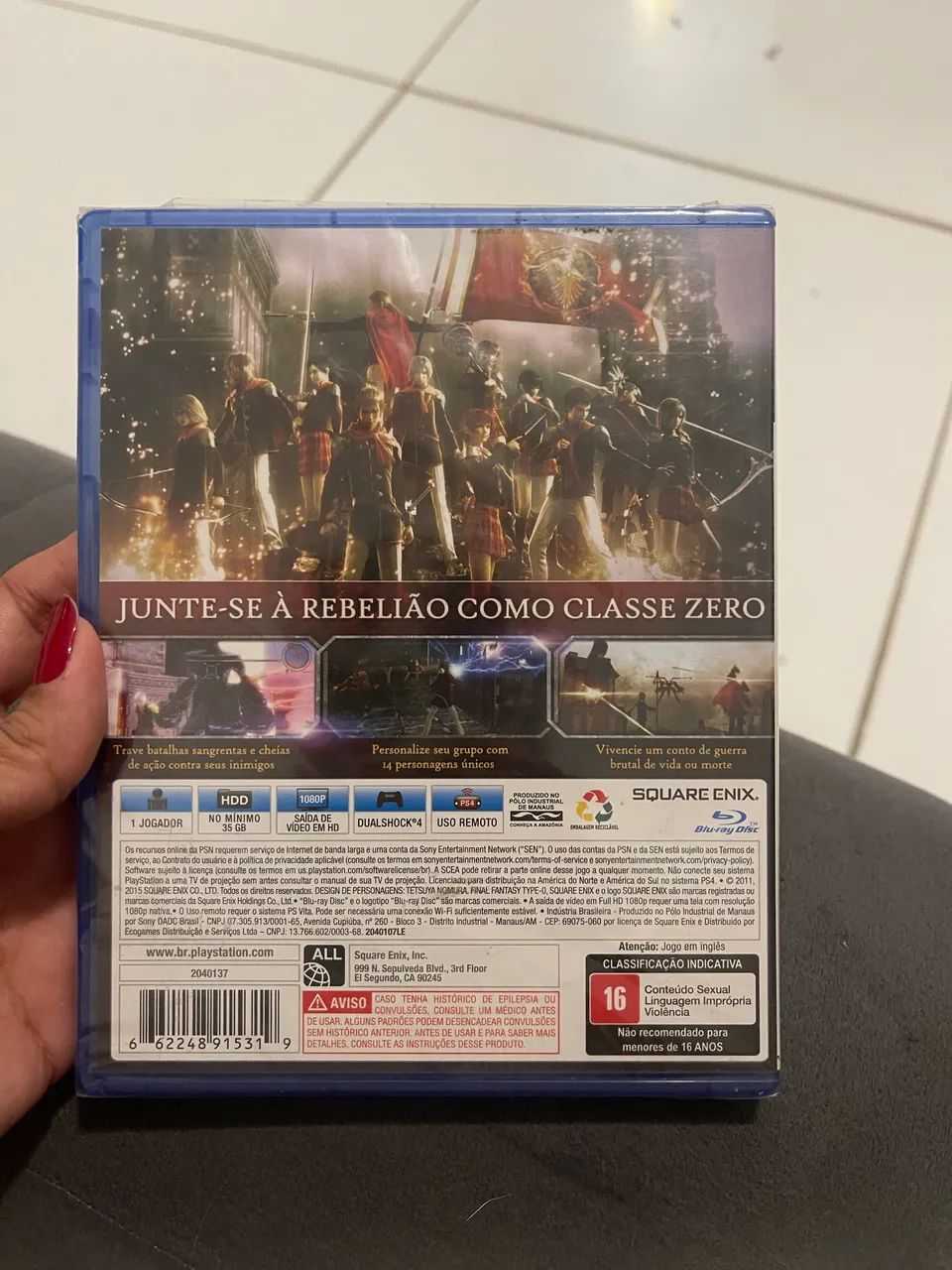 Jogo Ps4 Final Fantasy Type-O Hd -  - Foto 2