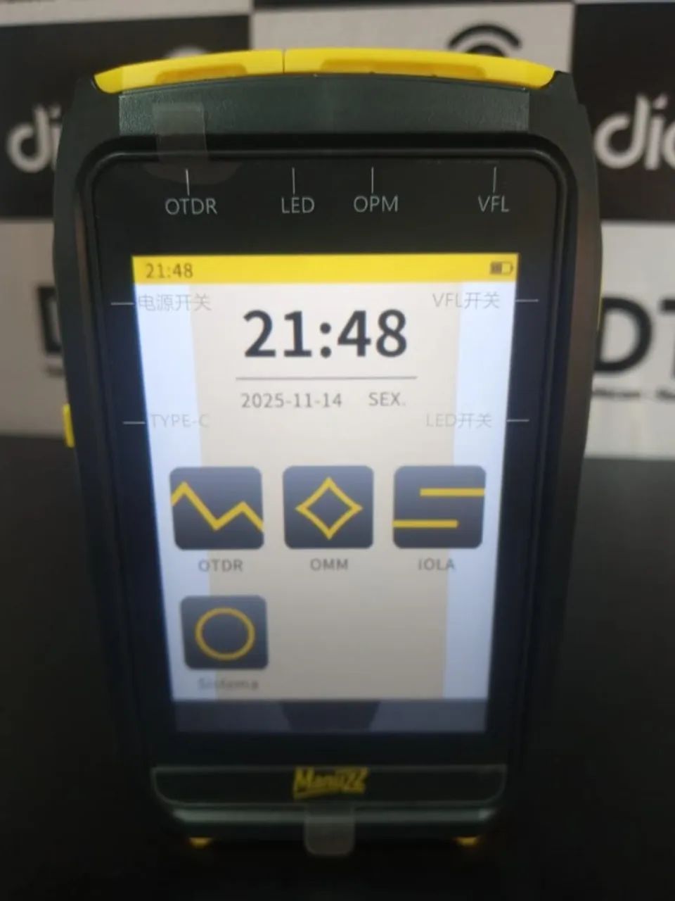 OTDR MUZ-100i Manuzz 80km - Foto 3