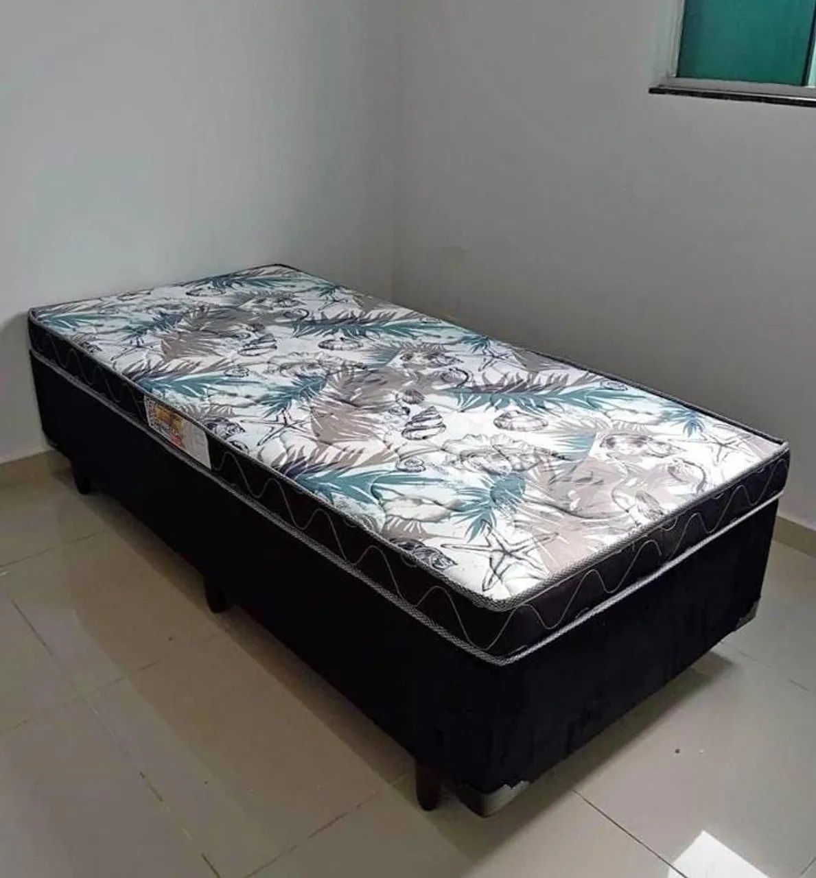 Conjunto Base Box Solteiro+ Colchão Solteiro D33 R$589,99 Entrega Hoje!!!