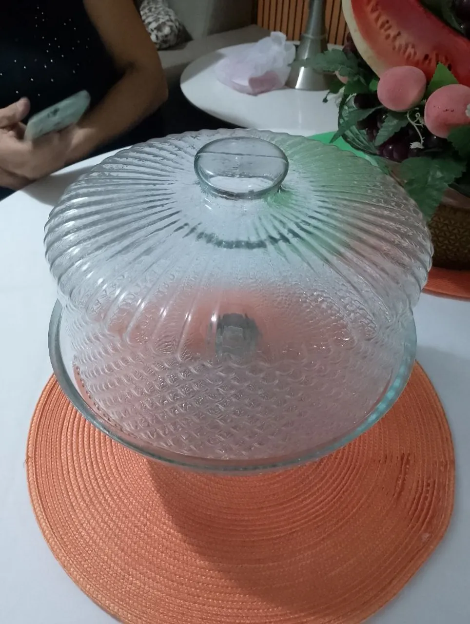 Vendo boleira de vidro