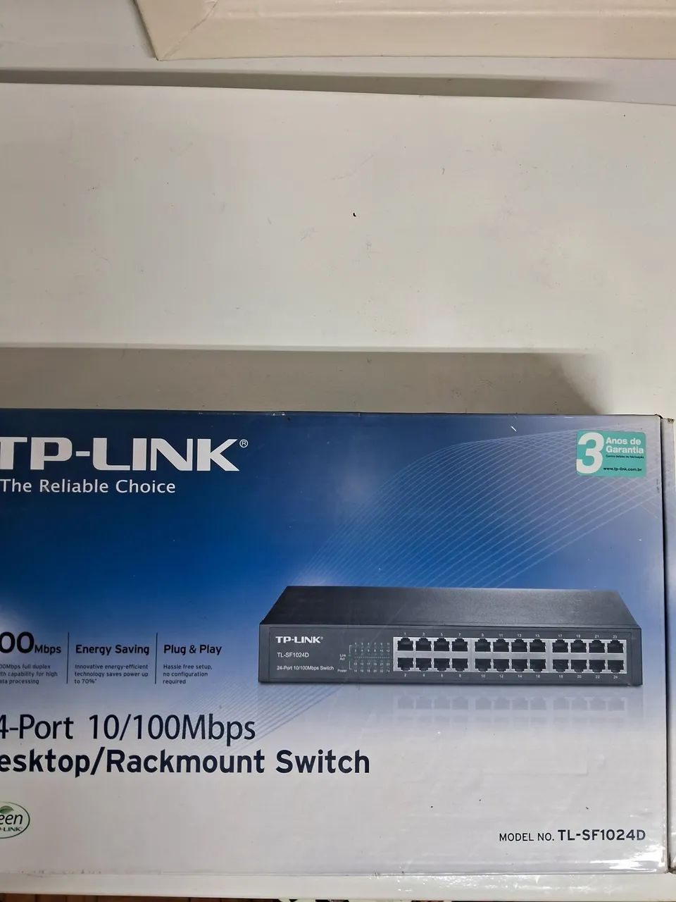 Switch TP-Link 24 Portas 10/100Mbps