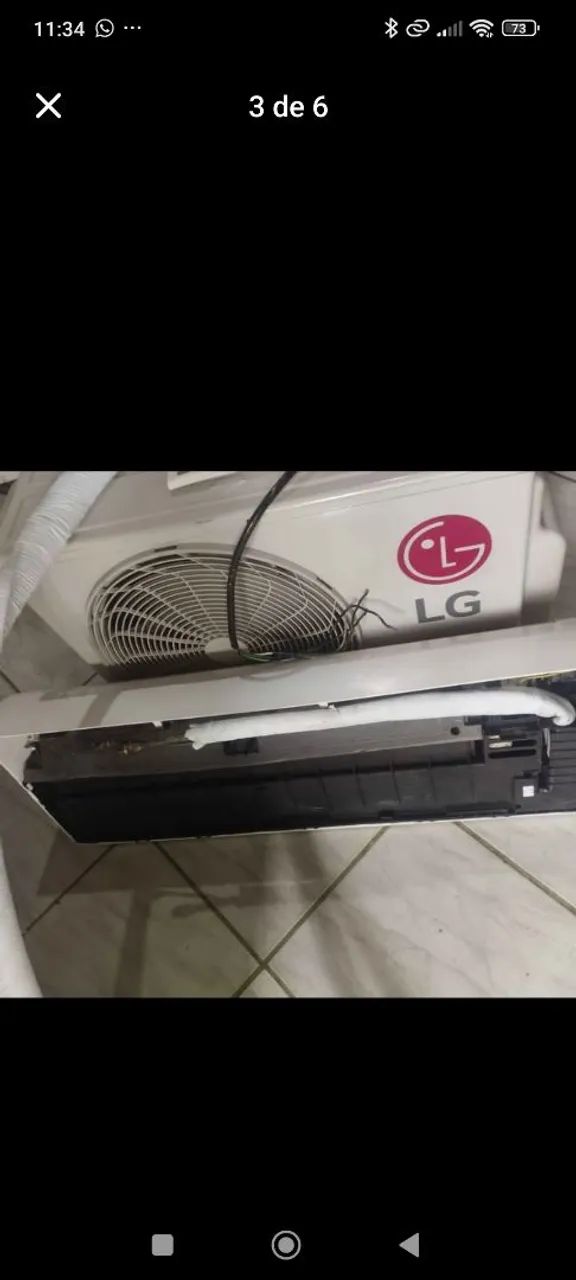 Ar condicionado split LG inverter 18k - Foto 2