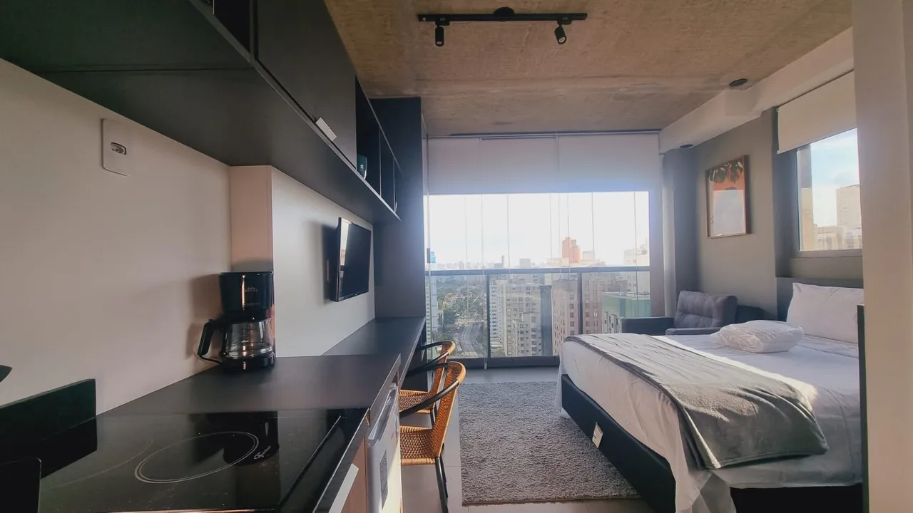 Studio Mobiliado para Alugar no Jardim Paulista Conforto e Praticidade em Localização Pri