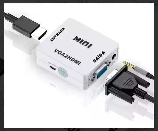 conversores VGA para HDMI  e  HDMI para VGA - Foto 2