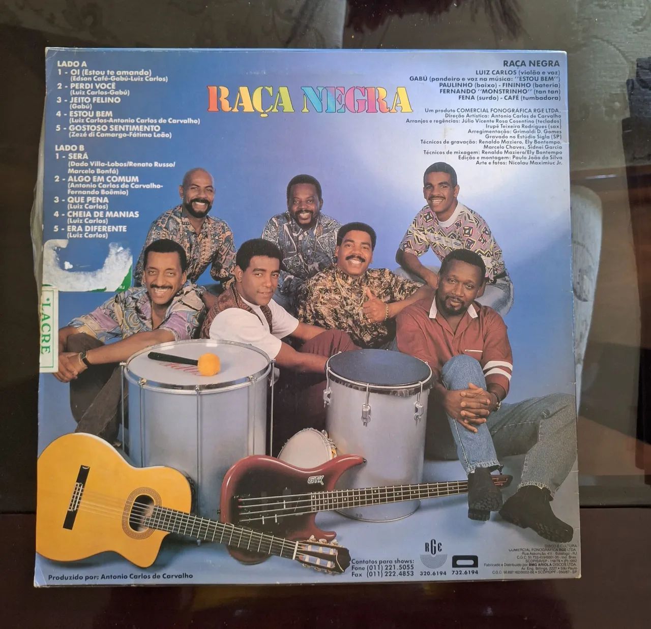 Lp disco de vinil Raça Negra 1992 - Foto 2