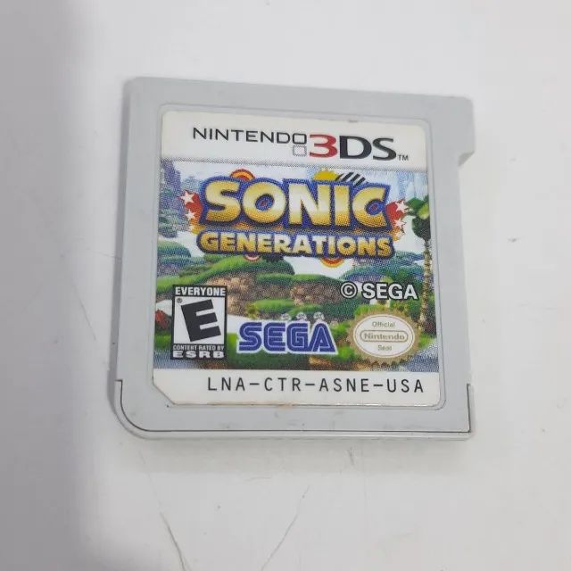 Sonic Generations nintendo 3ds original