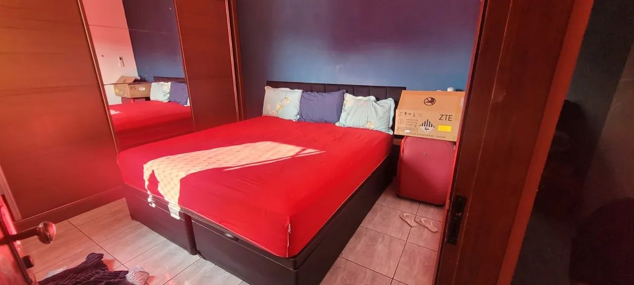 Cama Box Casal Vermelha - Foto 4