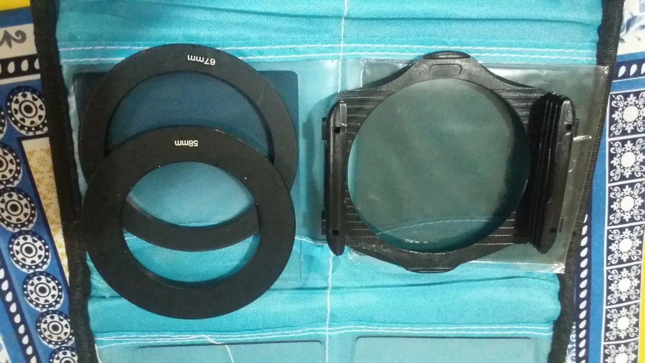 Estojo com filtros  graduado  de gelatina - Foto 3