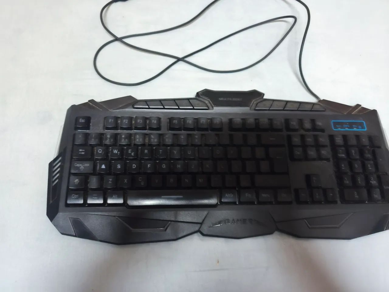 Teclado Gamer Multilaser com defeito  - Foto 2