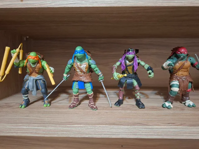 Bonecos do filme "As Tartarugas Ninja (2014)" - playmates
