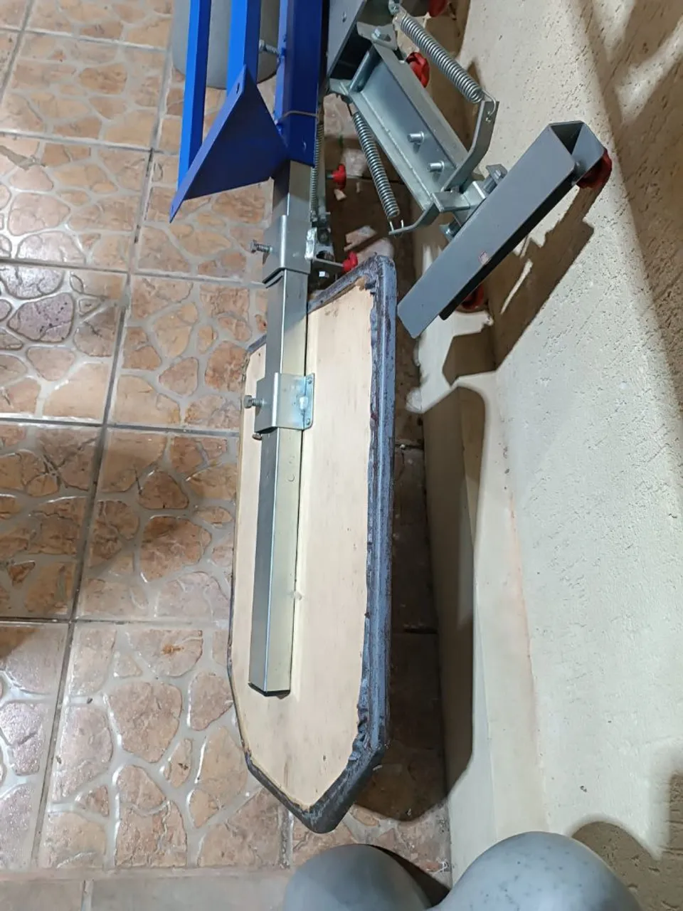 Máquina de serigrafia para estamparia