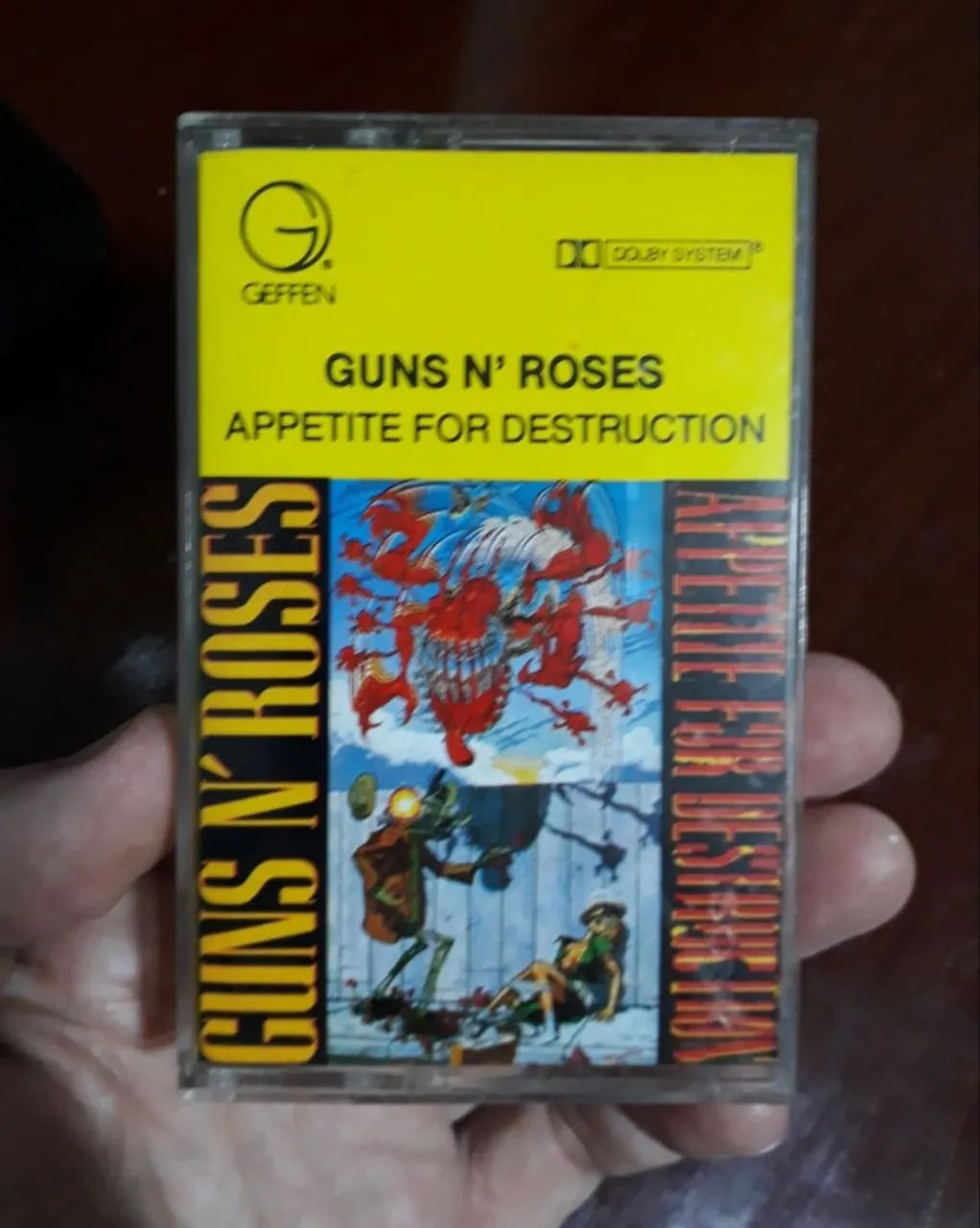 Fita cassete Guns N' Roses - Appetite for Destruction FAVOR LER A