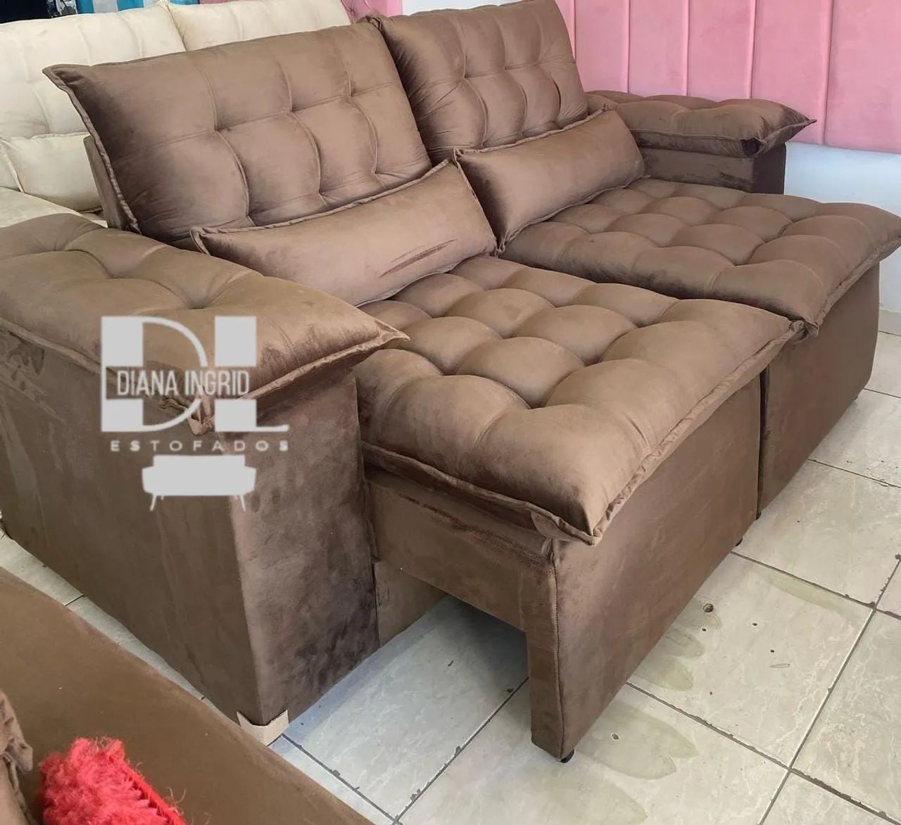 Sofá Cinza Modular Confortável - Foto 3