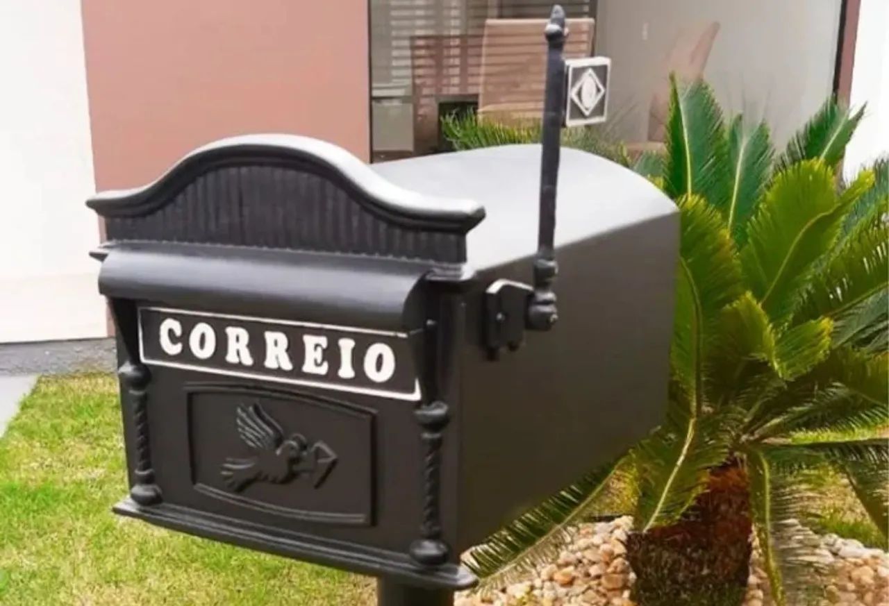 Caixa de Correio Americana sem pé em Ferro - Foto 3