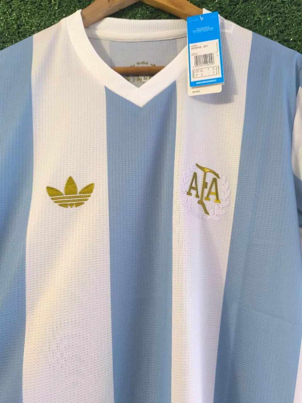 Camisa da Argentina Edição especial - Adidas 50 anos  - Foto 3