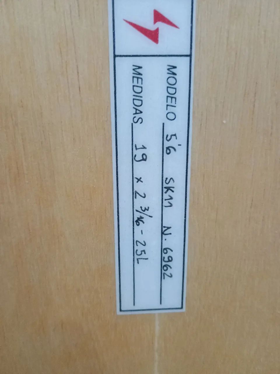 Prancha Power light 5'6 19' 2 5/16 25l EPS EPOXY  - Foto 6