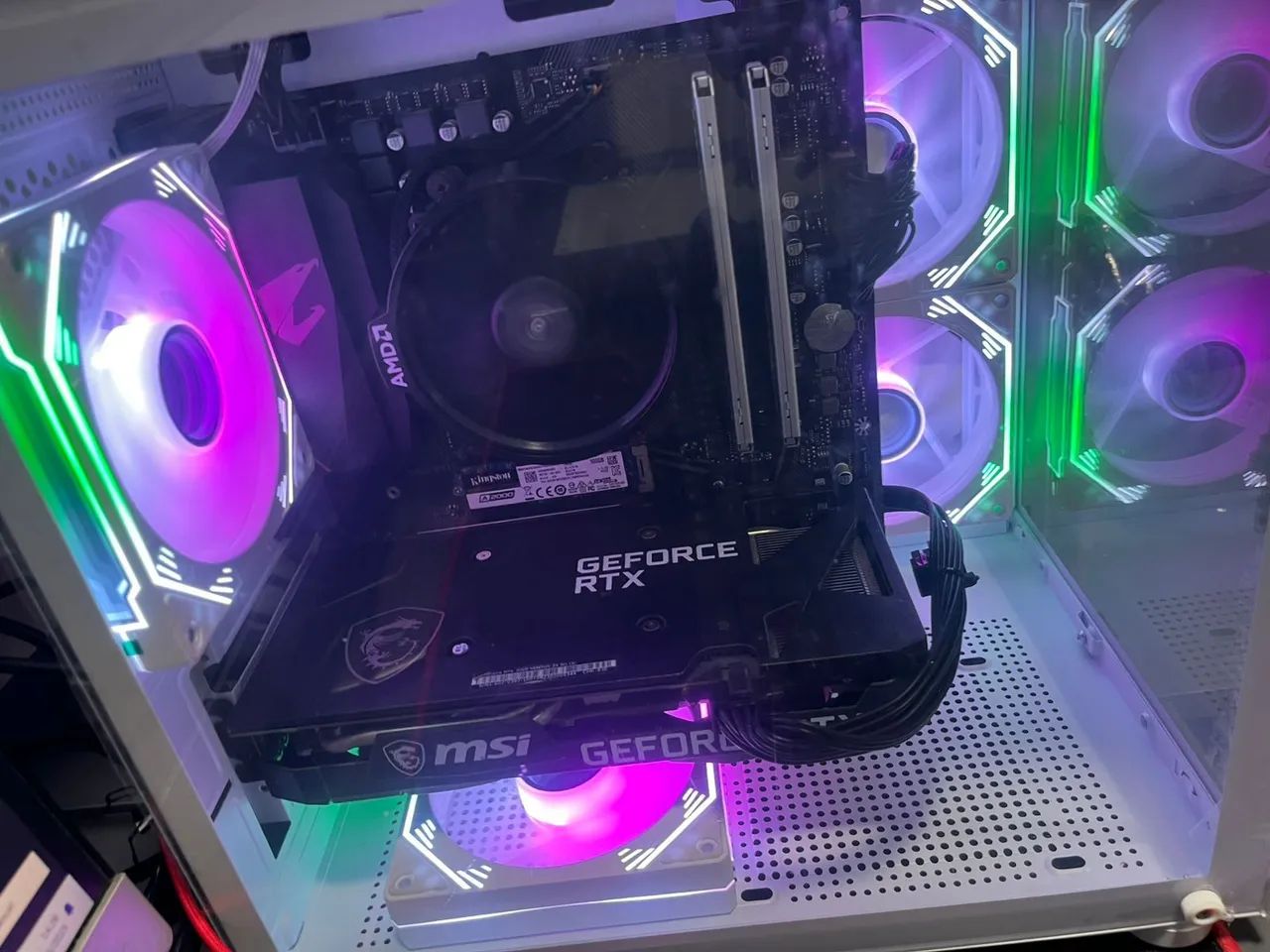 PC Gamer ryzen 7 5700g com RTX 3060 MSI VENTUS 