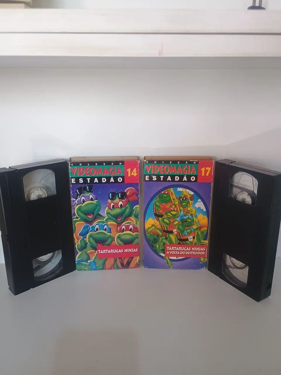 Fitas VHS Tartarugas Ninja Coleção Videomagia - Foto 3