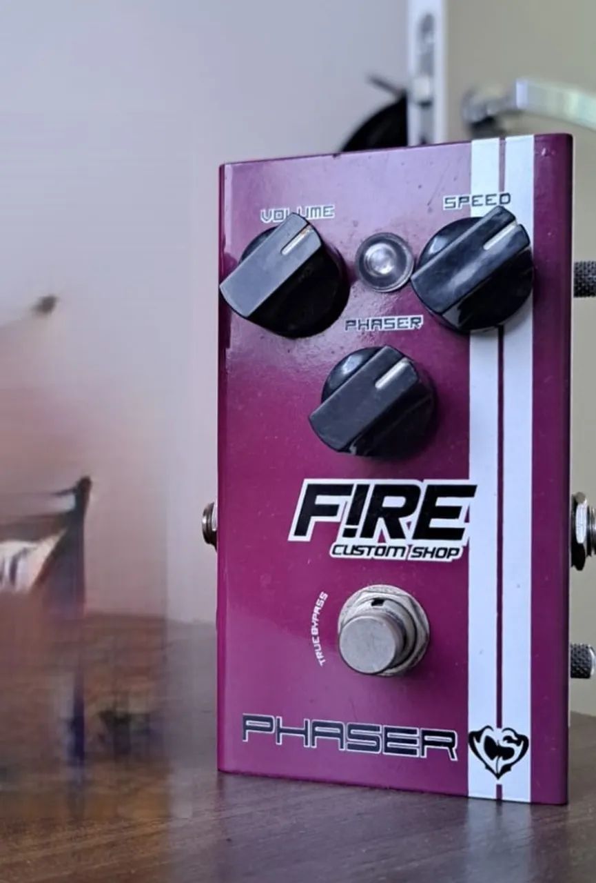 Pedal  Guitarra ou Baixo - Phaser Fire