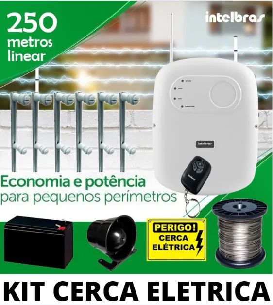Cerca elétrica residencial 