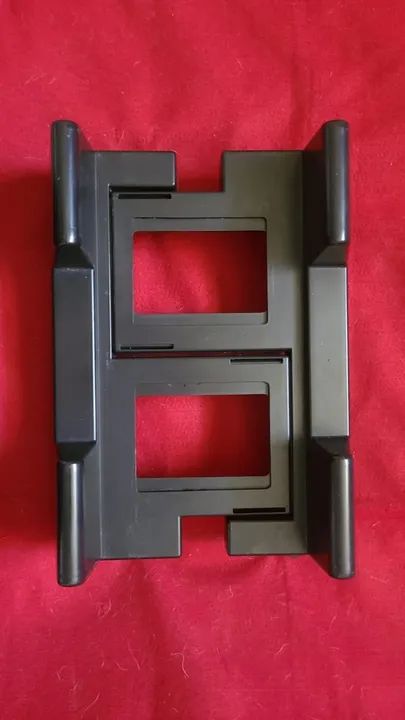 Suporte plástico regulável para CPU com rodinhas - Foto 2