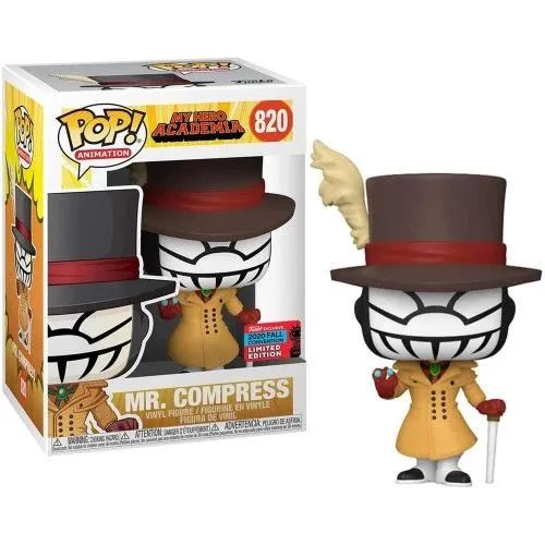 Funko Pop! Mr. Compress 2020 Fall Convention Exclusive - My Hero Academia - #820 - Foto 2