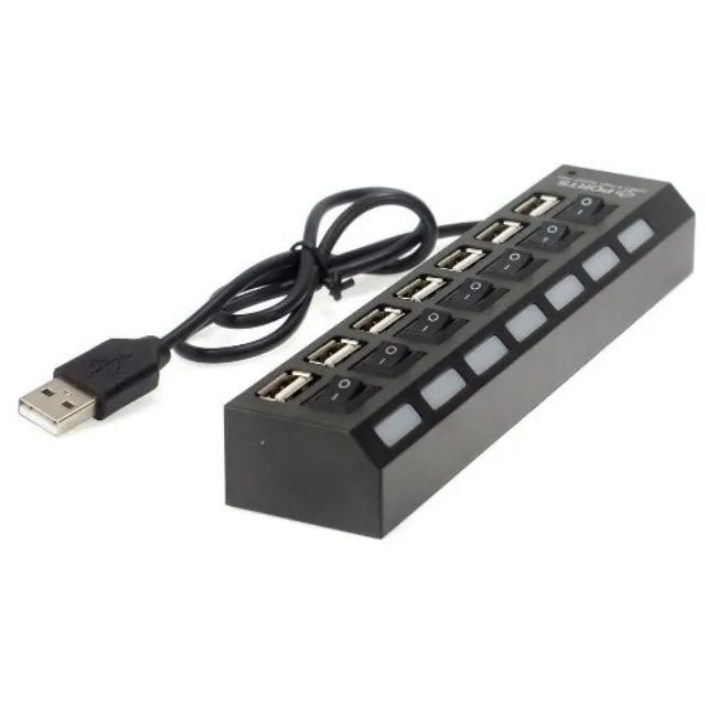 Hub usb 7 portas hi-speed - Foto 2