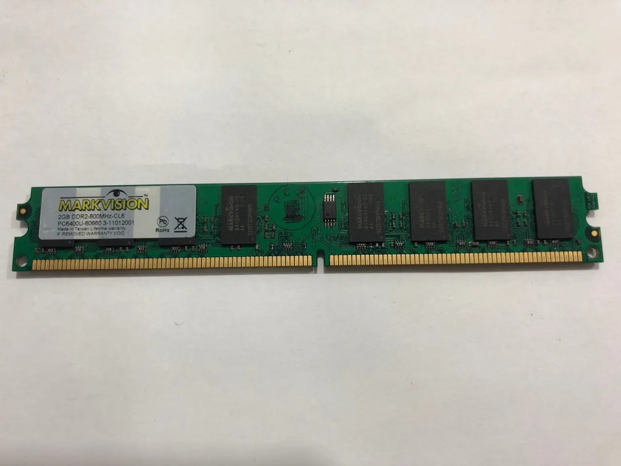 Memória RAM Markvision 2GB DDR2 800MHz