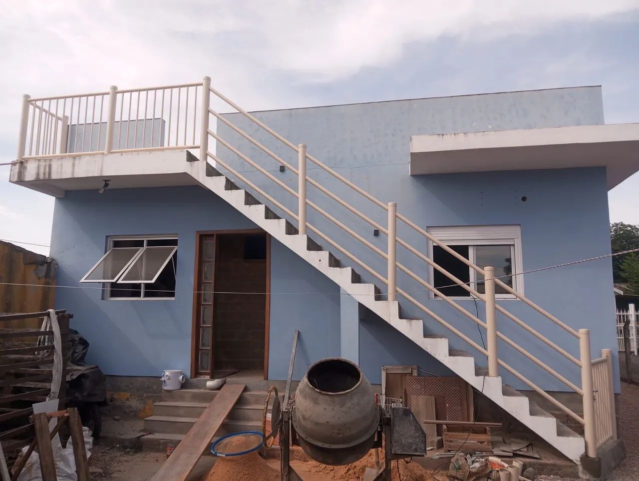 Corrimão em PVC