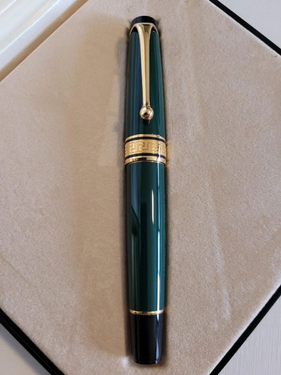 Caneta Aurora Optima Verde - Foto 2