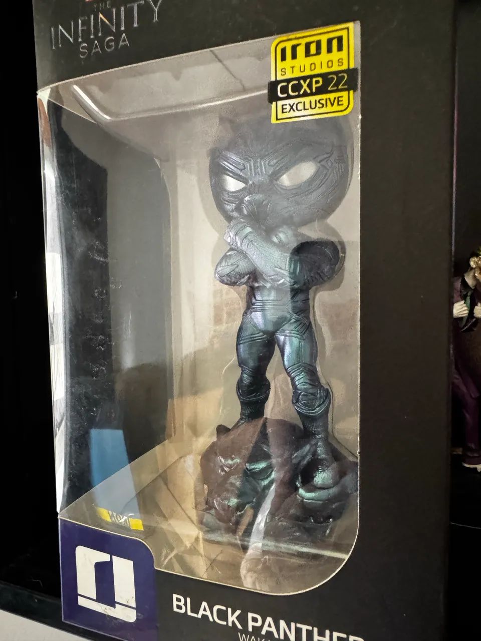 Iron studios minico pantera negra Ccxp 