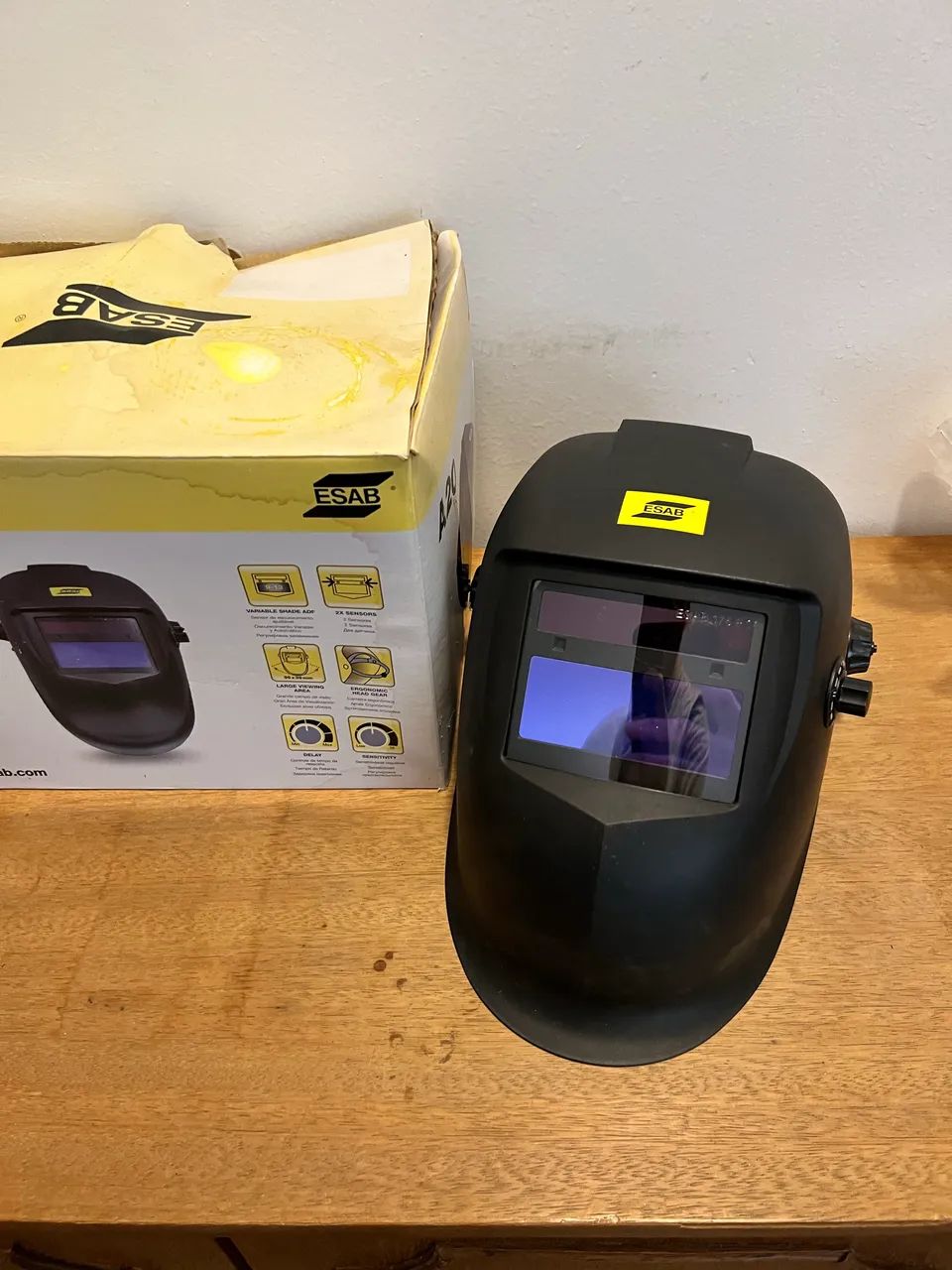 Máscara de Solda Automática ESAB Swarm A20 - Foto 2