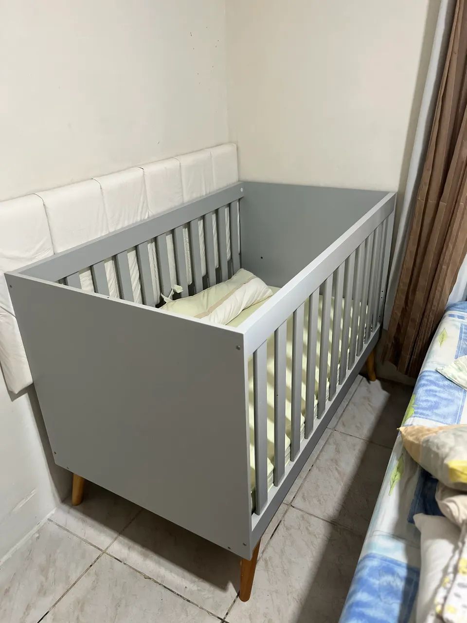 Berço cinza  - Foto 2