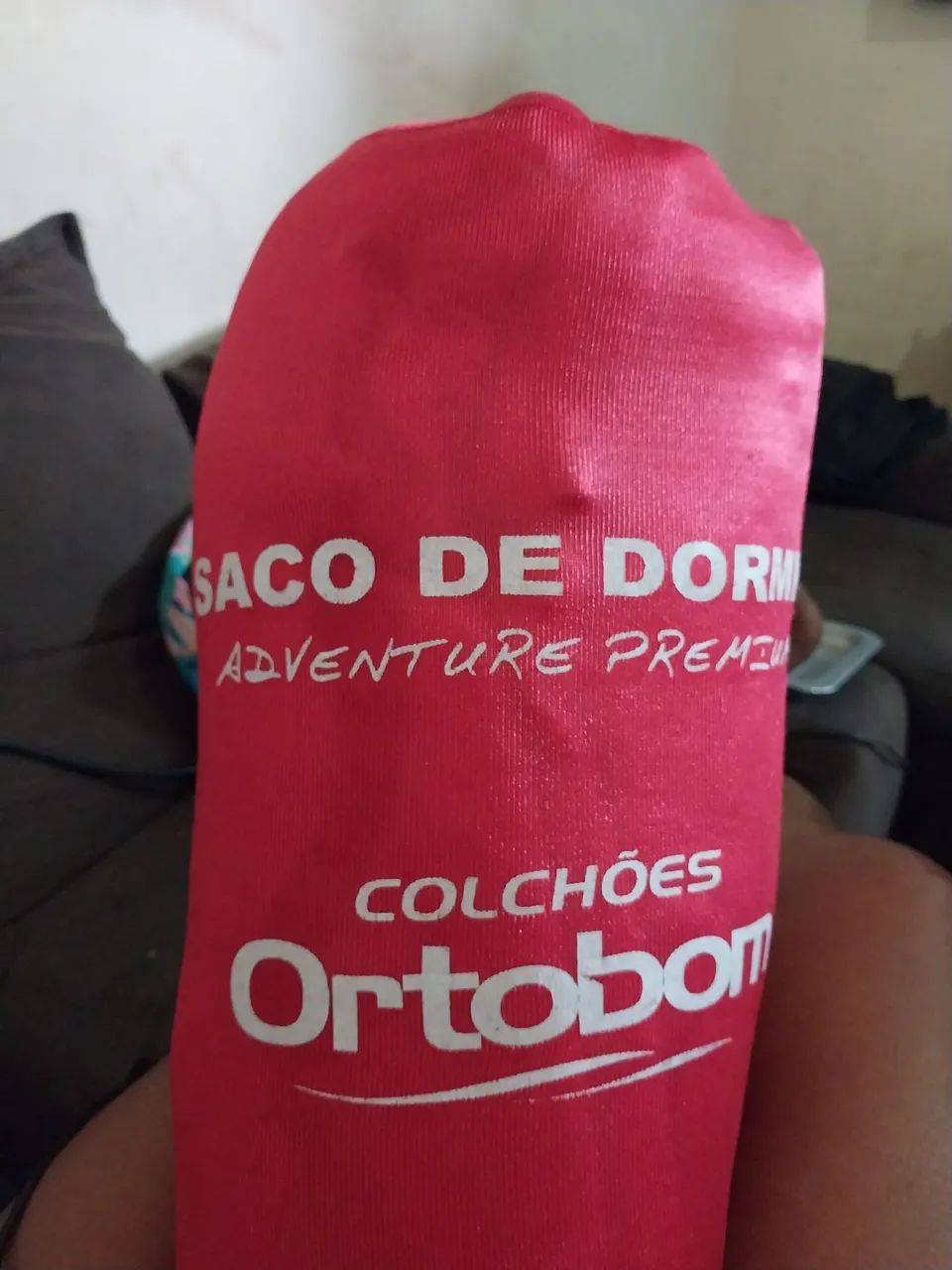 Saco de dormirds solteiro vermelho ortobom  - Foto 3