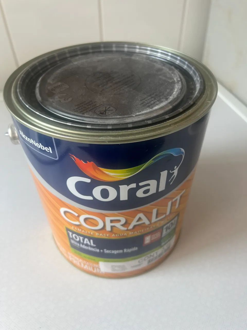 Tinta Coral Coralit madeira e metal branca 3,6L - Foto 2