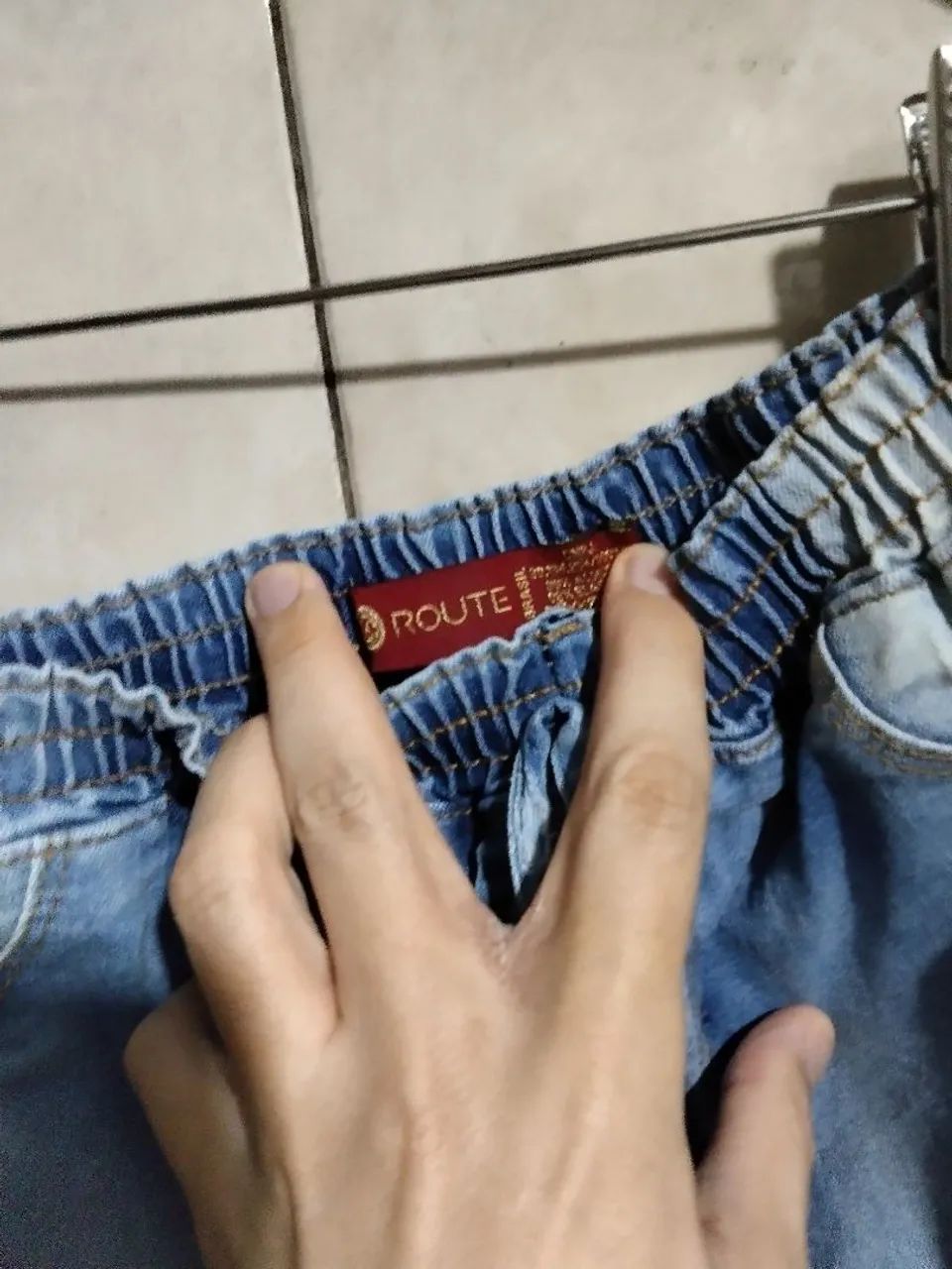 Calça Jeans Jogger Feminina - Conforto e Estilo! Marca route - Foto 2