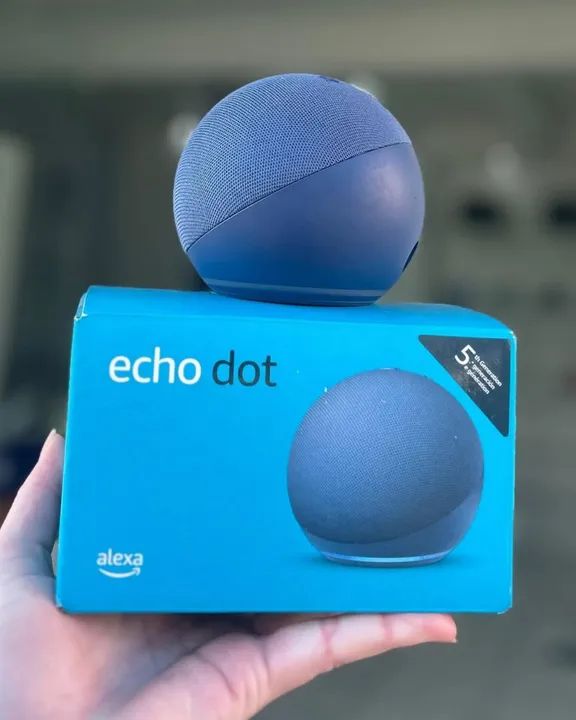 Echo Dot 5ª Geração - Preta- Assistente Inteligente Alexa
