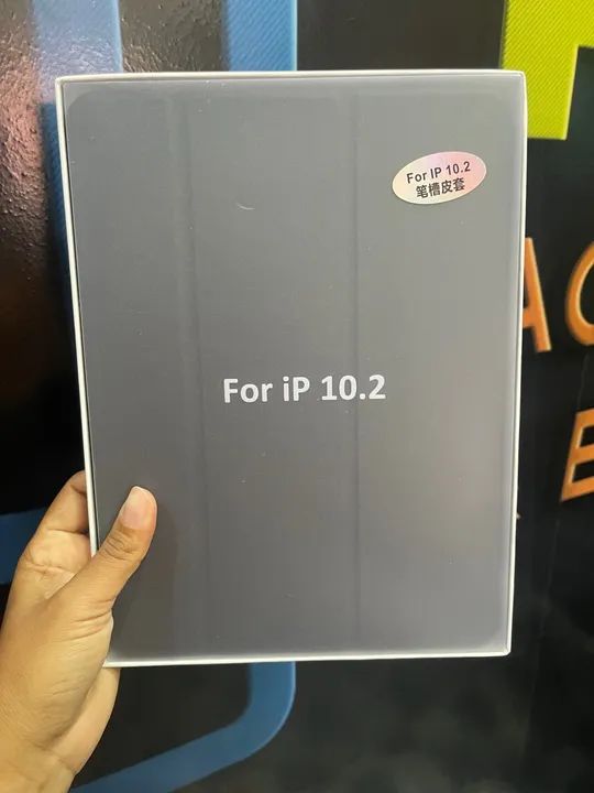 CAPA CLEAR VIEW PARA IPAD 10.2'' (7ª / 8ª / 9ª GERAÇÃO)