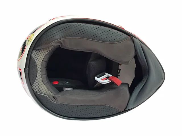 Capacete Airoh Gp 500 Drive Tamanho 60 Seminovo - Foto 5