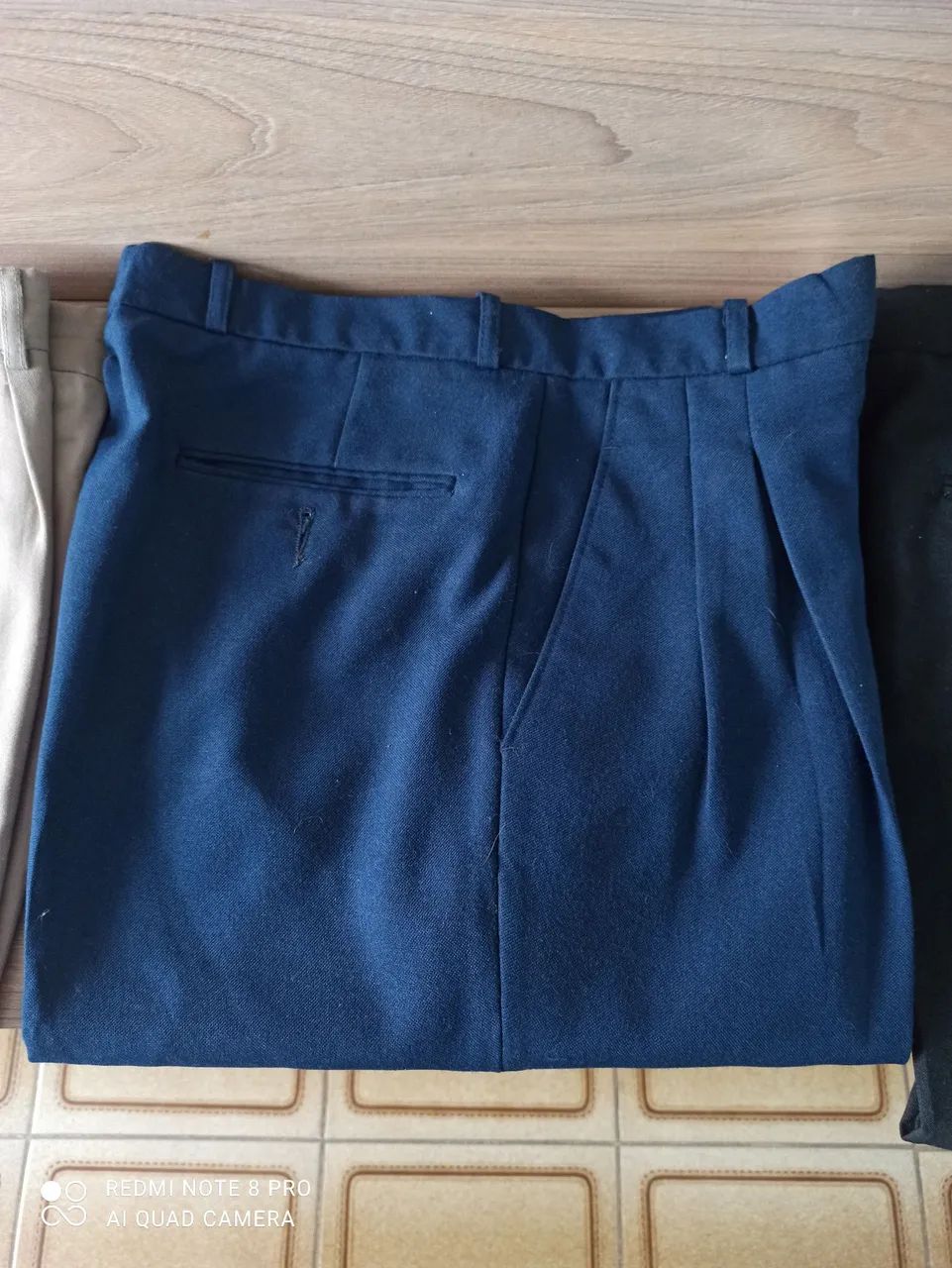 Calça social masculino usada. Tam 38/40 e 42 - Foto 3