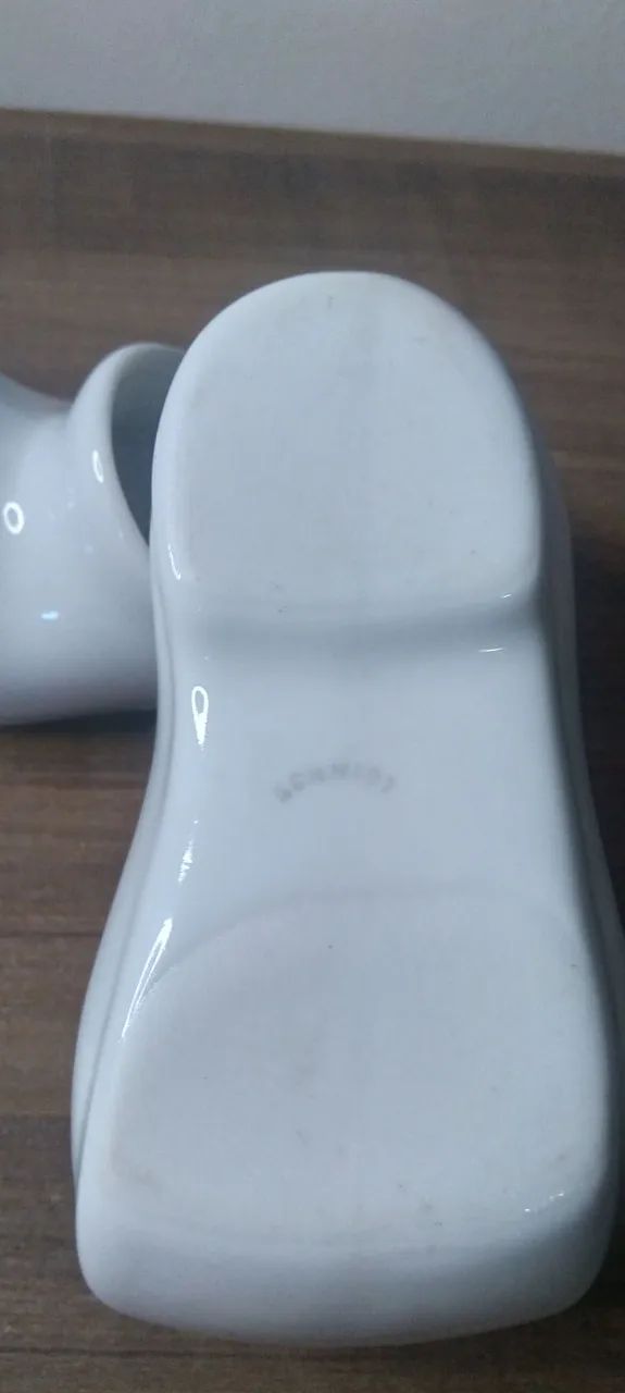 Par de antigos cinzeiros porcelana  - Foto 6